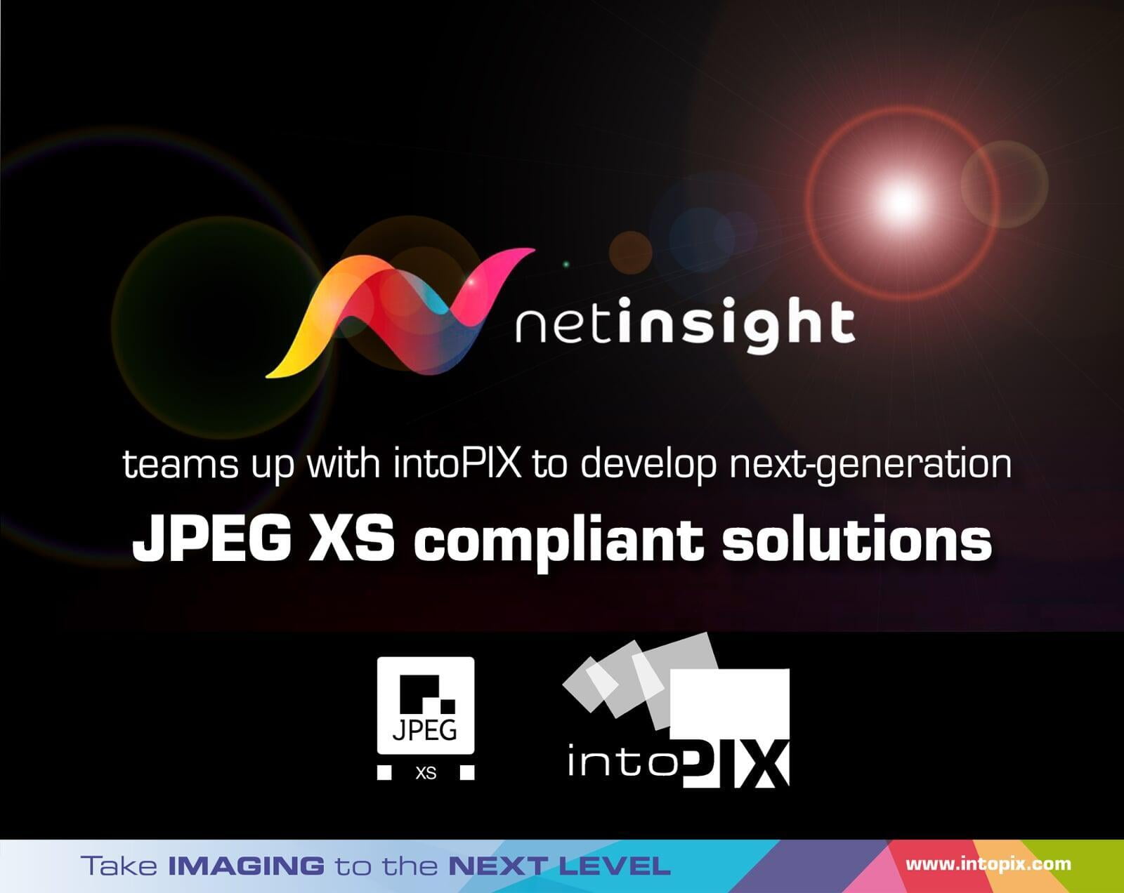 Net Insight社はintoPIXと提携し、次世代のJPEG XS準拠のソリューションを開発します。